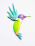 Birch Press Block Print Flashy Hummingbird