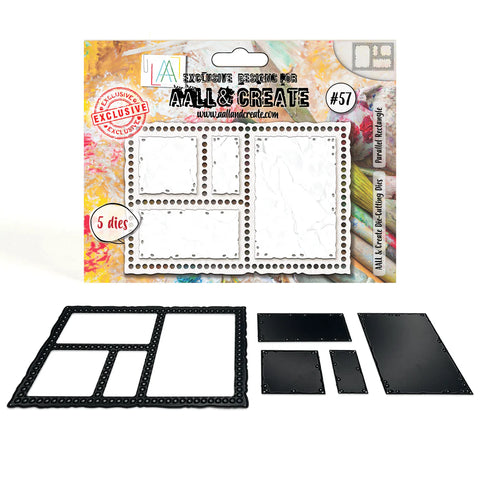 AALL and Create - Die-Cutting Die Set - Parallel Rectangle #57