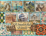 Scrapbook Resource Co - 7 x 6 Inches Paper Pad- Wonderful World