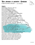 Le Chaos Créatif- phrases et pochoirs-Duo Gratitude