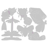 Sizzix Thinlits Die Set 5PK - Funky Insects by Tim Holtz