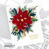 Honey Bee Lovely Layers: Poinsettia - Dies