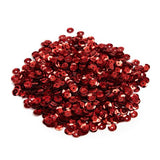 CousinDIY Cupped Sequins Red, 5mm 800/Pkg