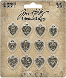 Tim Holtz - Advantus   Idea-Ology Metal Adornments 12/Pkg