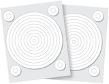 Scrapbook Adhesives 3D Foam Circle Frames 26/Pkg Permanent, White, .08"