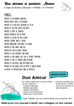Le Chaos Créatif- phrases et pochoirs-Duo Amour