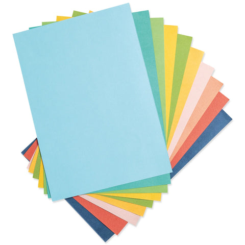 Sizzix Surfacez A4 Cardstock 40/Pkg Summer Colors