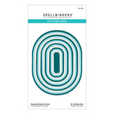 Spellbinders Etched Dies From The Stylish Ovals Collection - Essential Stylish Ovals