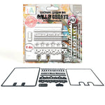 AALL and Create - Die-Cutting Die Set 68 - Galactic Edges