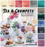 Lindy's Stamp Gang Magical Shaker 2.0 Set 12/Pkg Tea & Crumpets