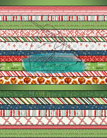 Le Chaos Créatif Le Monstrueux Noël, washi tape