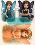 Le Chaos Créatif- album collage- Les Fées du collage – Les papillons, Vol. 3