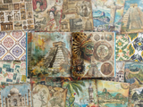 Scrapbook Resource Co - 7 x 6 Inches Paper Pad- Wonderful World