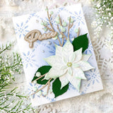 Honey Bee Lovely Layers: Poinsettia - Dies