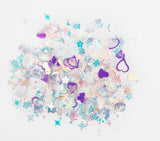 CousinDIY Crystal Sequins 1oz Assorted Shapes