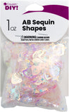 CousinDIY Crystal Sequins 1oz Assorted Shapes