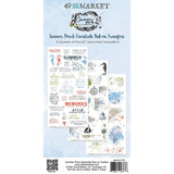 49 and Market   Summer Porch Rub-on Transfer Set