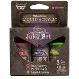 Finnabair Art Alchemy Liquid Acrylic Set- Juicy