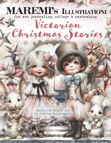 MAREMI'S Illustrationi for art journaling, collage & cardmaking VICTORIAN CHRISTMAS STORIES