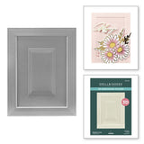 Spellbinders 3D Embossing Folder By Yana Smakula Molded Frame, Yana's Daisies