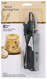 Plaid Wood Burner 8 Piece Set