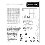 Sizzix Clear Stamp With Framlits Die By 49 & Market 10/Pk Creative Combos