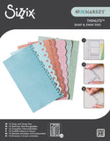 Sizzix Thinlits Die Set By 49 & Market 16/Pkg Snap And Swap