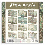 Stamperia Scrapbooking Pad 12"x12" 10/Pkg Herbarium Silvae