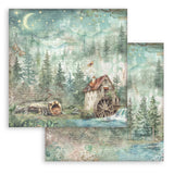 Stamperia Scrapbooking Pad 8"X8" 10/Pkg Herbarium Silvae