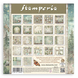 Stamperia Single-Sided Paper Pad 8"X8" 22/Pkg Herbarium Silvae