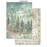 Stamperia Junk Journal Stickers, Cut-outs And Backgrounds Herbarium Silvae