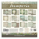 Stamperia Backgrounds Double-Sided Paper Pad 12"X12" 10/Pkg Herbarium Silvae