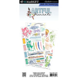 49 And Market Rub-On Transfer Set Blendable, Artful Moments