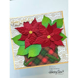 Honey Bee Lovely Layers: Poinsettia - Dies