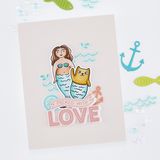 Hero Arts Stamp & Cut Set- Partners in Brine