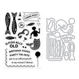 Hero Arts Stamp & Cut Set -Well Preserved