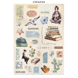 Stamperia Junk Journal Stickers, Cut-Outs & Backgrounds Secret Diary