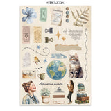 Stamperia Junk Journal Stickers, Cut-Outs & Backgrounds Secret Diary