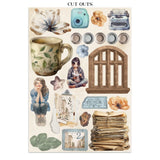 Stamperia Junk Journal Stickers, Cut-Outs & Backgrounds Secret Diary