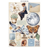 Stamperia Junk Journal Stickers, Cut-Outs & Backgrounds Secret Diary