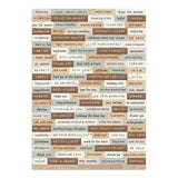 Stamperia Junk Journal Stickers, Cut-Outs & Backgrounds Secret Diary