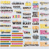49 and Market Chipboard Set Glimmer and Glee