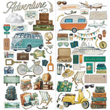 49 and Market Laser Cut Outs Elements, Travel Diaries