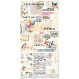 49 and Market Blendable Rub-On Transfer Set 6"X12"- Glimmer and Glee