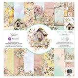 Prima Marketing Double-Sided Paper Pad Among the Wildflowers 12"X12" 14/Pkg