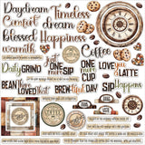 49 And Market Chipboard Assortment Country Heart Cafe