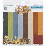 49 And Market Solids Collection Pack 12"X12" Country Heart Cafe