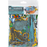 49 And Market Die Cuts With Foil- Level Up