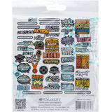 49 And Market Chipboard Assortment- Level Up