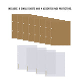 49 And Market Foundations Essential Binder Basic- Kraft